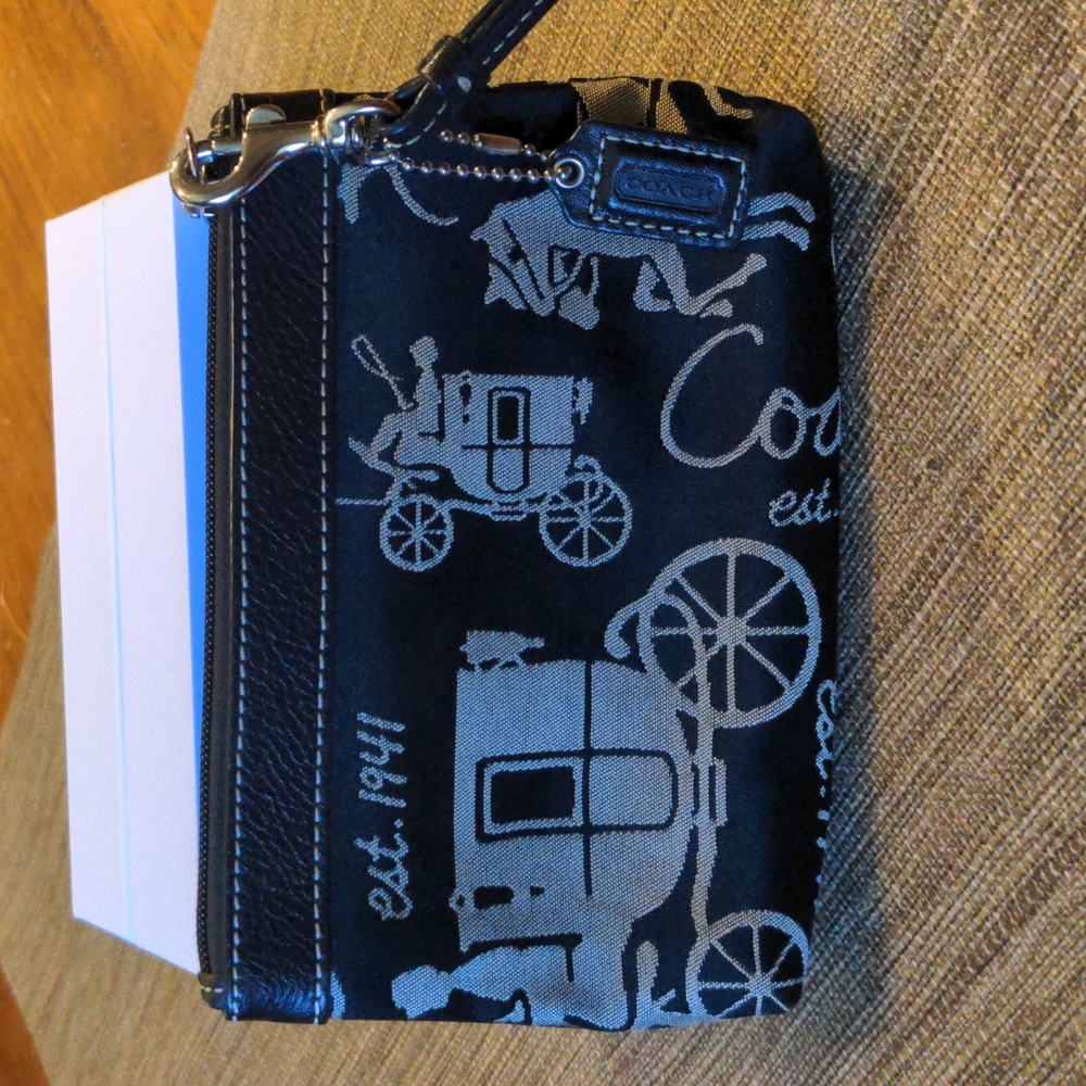 Vintage Coach Wristlet
